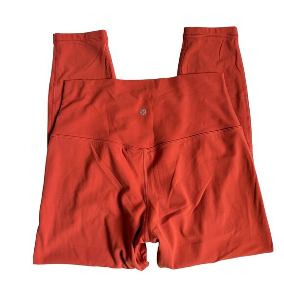 Lululemon Align High-Rise Pant 25" Canyon Orange - Size 10 - Picture 4 of 12